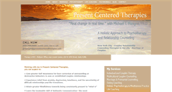 Desktop Screenshot of presentcenteredtherapies.com